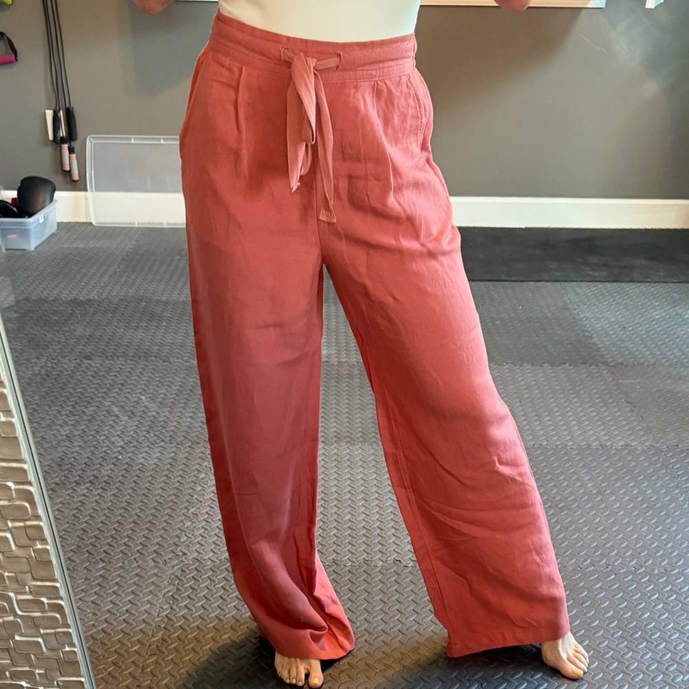 a new day Pink Wide Leg Pants High-Waisted
